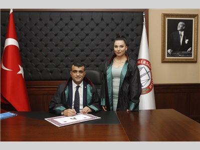 30 STAJYER AVUKATIMIZ CÜBBE GİYDİ