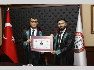 30 STAJYER AVUKATIMIZ CÜBBE GİYDİ