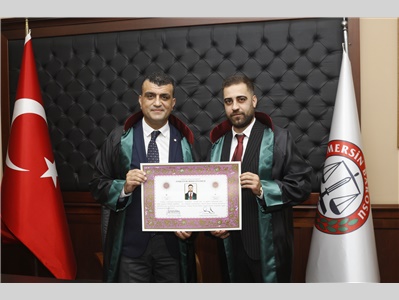 30 STAJYER AVUKATIMIZ CÜBBE GİYDİ