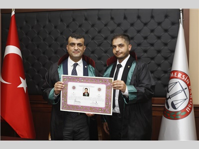 30 STAJYER AVUKATIMIZ CÜBBE GİYDİ
