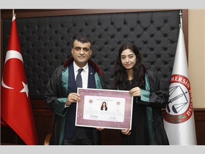 30 STAJYER AVUKATIMIZ CÜBBE GİYDİ