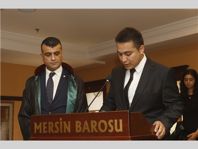 30 STAJYER AVUKATIMIZ CÜBBE GİYDİ