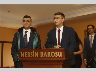 30 STAJYER AVUKATIMIZ CÜBBE GİYDİ