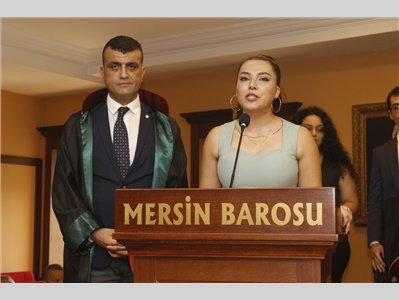 30 STAJYER AVUKATIMIZ CÜBBE GİYDİ