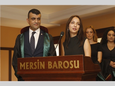 30 STAJYER AVUKATIMIZ CÜBBE GİYDİ
