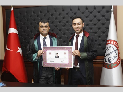 30 STAJYER AVUKATIMIZ CÜBBE GİYDİ