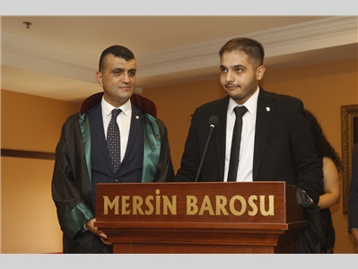 30 STAJYER AVUKATIMIZ CÜBBE GİYDİ
