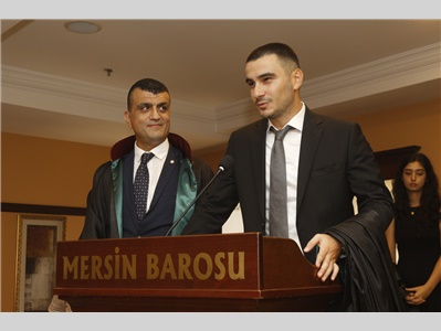 30 STAJYER AVUKATIMIZ CÜBBE GİYDİ