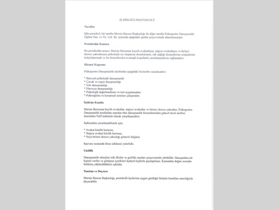 BAROMUZ İLE PSİKOPORTRE DANIŞMANLIK ARASINDA İNDİRİM PROTOKOLÜ İMZALANDI