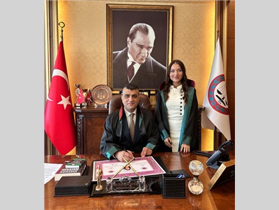 BİR MESLEKTAŞIMIZ DAHA AVUKATLIK MESLEĞİNE İLK ADIMI ATTI