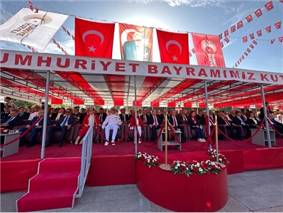 29 EKİM CUMHURİYET BAYRAMI KUTLAMA PROGRAMINA KATILDIK