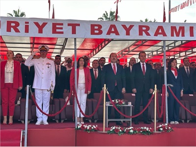 29 EKİM CUMHURİYET BAYRAMI KUTLAMA PROGRAMINA KATILDIK