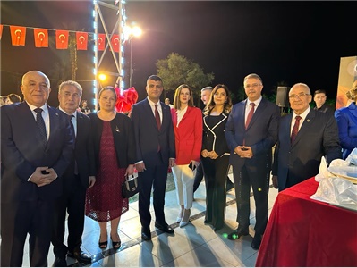 BAŞKANIMIZ, MERSİN VALİLİĞİ’NİN DÜZENLEDİĞİ CUMHURİYET RESEPSİYONU’NA KATILDI