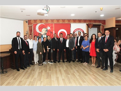 MERSİN BAROSU CUMHURİYET RESEPSİYONU DÜZENLEDİ