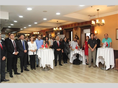 MERSİN BAROSU CUMHURİYET RESEPSİYONU DÜZENLEDİ
