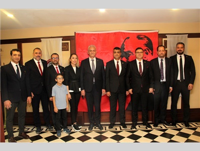 MERSİN BAROSU CUMHURİYET RESEPSİYONU DÜZENLEDİ