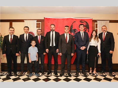 MERSİN BAROSU CUMHURİYET RESEPSİYONU DÜZENLEDİ