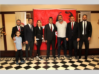 MERSİN BAROSU CUMHURİYET RESEPSİYONU DÜZENLEDİ