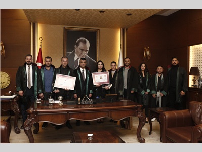 32 STAJYER AVUKATIMIZ CÜBBE GİYDİ