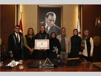32 STAJYER AVUKATIMIZ CÜBBE GİYDİ