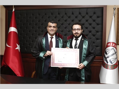 32 STAJYER AVUKATIMIZ CÜBBE GİYDİ