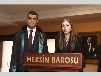 32 STAJYER AVUKATIMIZ CÜBBE GİYDİ
