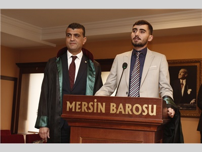 32 STAJYER AVUKATIMIZ CÜBBE GİYDİ