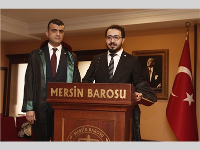 32 STAJYER AVUKATIMIZ CÜBBE GİYDİ
