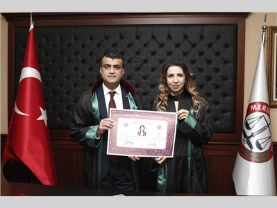 32 STAJYER AVUKATIMIZ CÜBBE GİYDİ