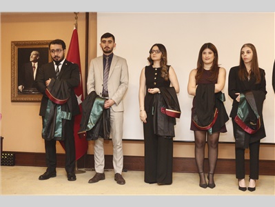 32 STAJYER AVUKATIMIZ CÜBBE GİYDİ