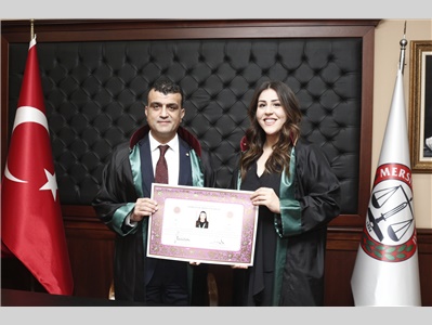 32 STAJYER AVUKATIMIZ CÜBBE GİYDİ