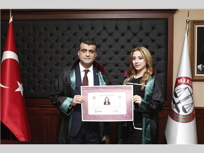 32 STAJYER AVUKATIMIZ CÜBBE GİYDİ