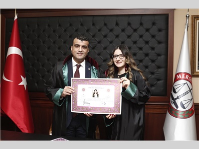32 STAJYER AVUKATIMIZ CÜBBE GİYDİ