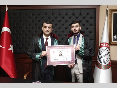 32 STAJYER AVUKATIMIZ CÜBBE GİYDİ