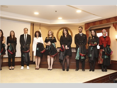 32 STAJYER AVUKATIMIZ CÜBBE GİYDİ