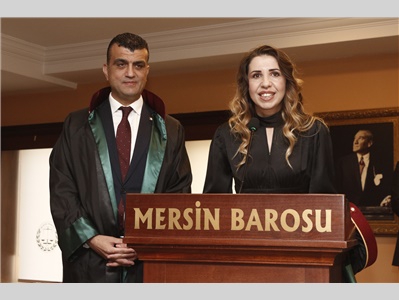 32 STAJYER AVUKATIMIZ CÜBBE GİYDİ