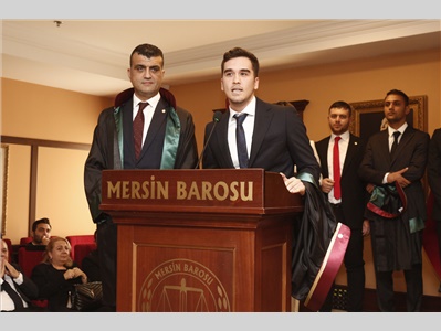 32 STAJYER AVUKATIMIZ CÜBBE GİYDİ
