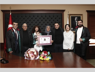 32 STAJYER AVUKATIMIZ CÜBBE GİYDİ