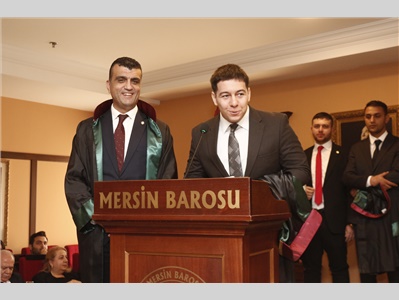 32 STAJYER AVUKATIMIZ CÜBBE GİYDİ
