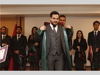 32 STAJYER AVUKATIMIZ CÜBBE GİYDİ