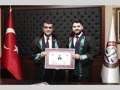 32 STAJYER AVUKATIMIZ CÜBBE GİYDİ