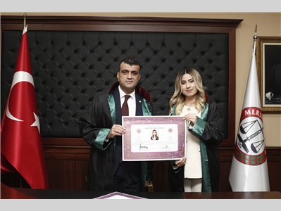 32 STAJYER AVUKATIMIZ CÜBBE GİYDİ