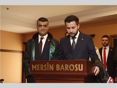 32 STAJYER AVUKATIMIZ CÜBBE GİYDİ