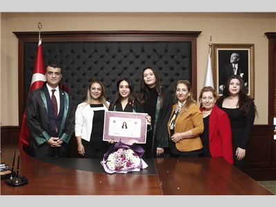 32 STAJYER AVUKATIMIZ CÜBBE GİYDİ
