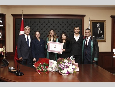 32 STAJYER AVUKATIMIZ CÜBBE GİYDİ