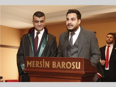 32 STAJYER AVUKATIMIZ CÜBBE GİYDİ