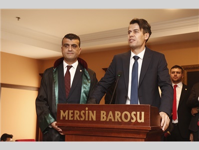 32 STAJYER AVUKATIMIZ CÜBBE GİYDİ