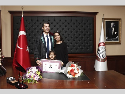 32 STAJYER AVUKATIMIZ CÜBBE GİYDİ