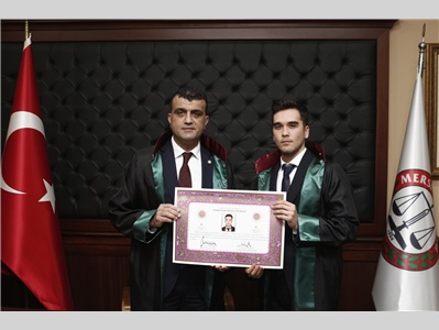 32 STAJYER AVUKATIMIZ CÜBBE GİYDİ