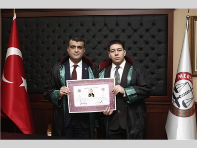 32 STAJYER AVUKATIMIZ CÜBBE GİYDİ